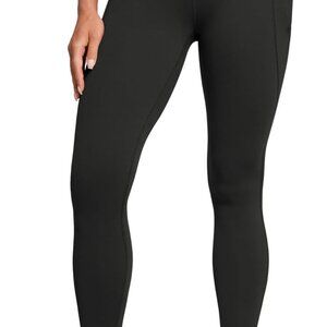 Butterluxe Womens Crossover Waist Workout Leggings with Pockets 25" - V Cross Hi